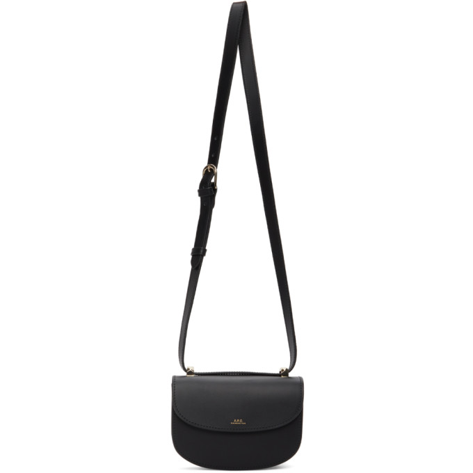 A.P.C. Black Mini Geneve Bag