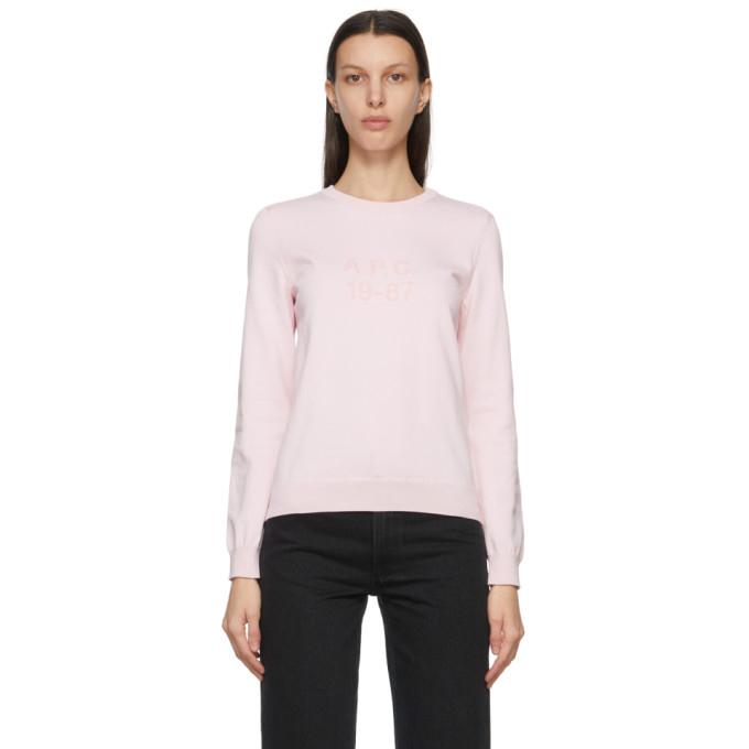 A.P.C. Pink Janice Sweater