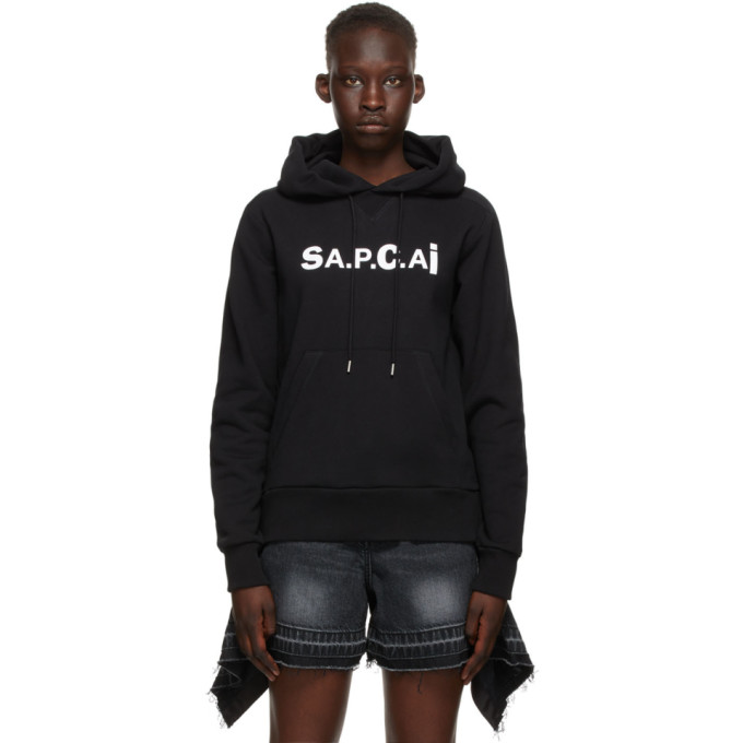 A.P.C. BLACK SACAI EDITION TAIYO HOODIE