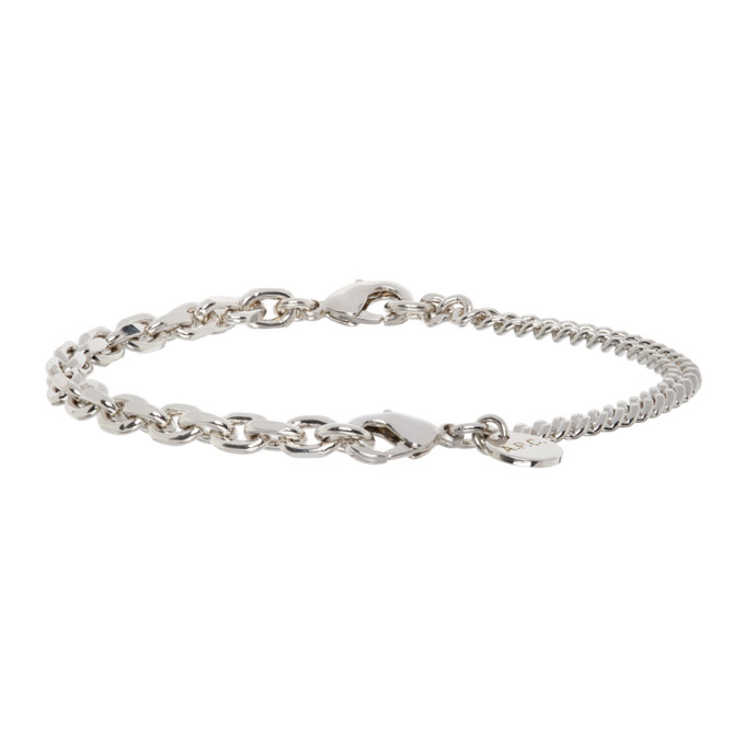 A.P.C. Silver Come Bracelet