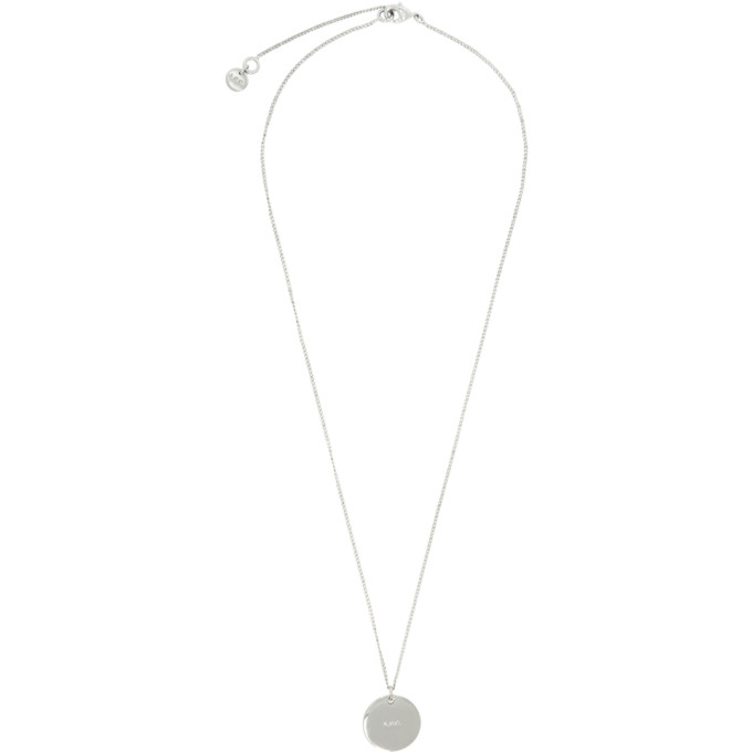 A.P.C. Silver Eloi Necklace