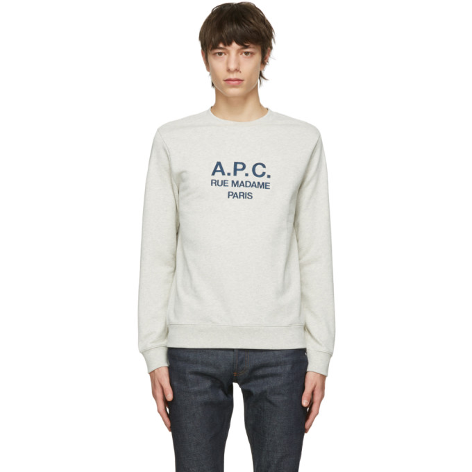 A.P.C. Beige Rufus Sweatshirt