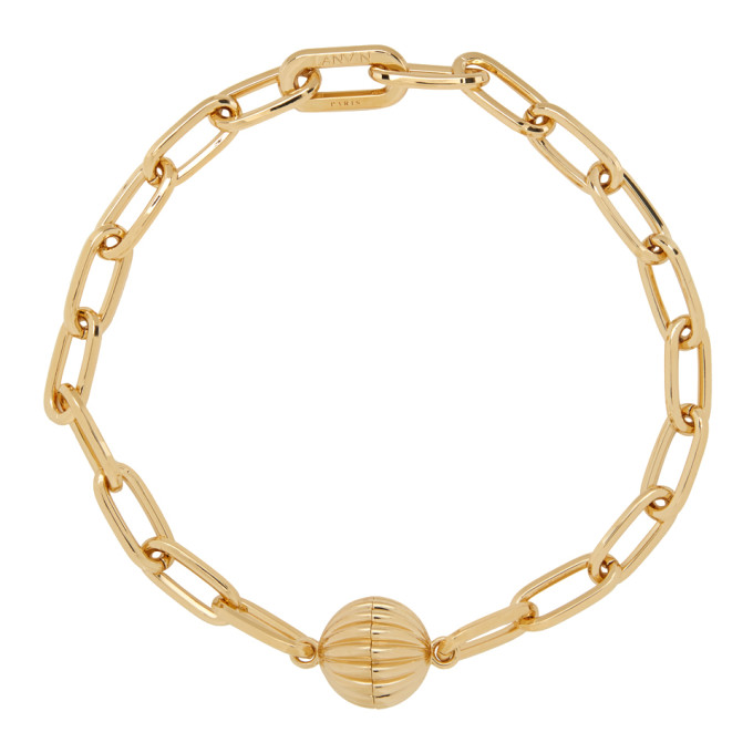 Lanvin Gold Arpege Necklace