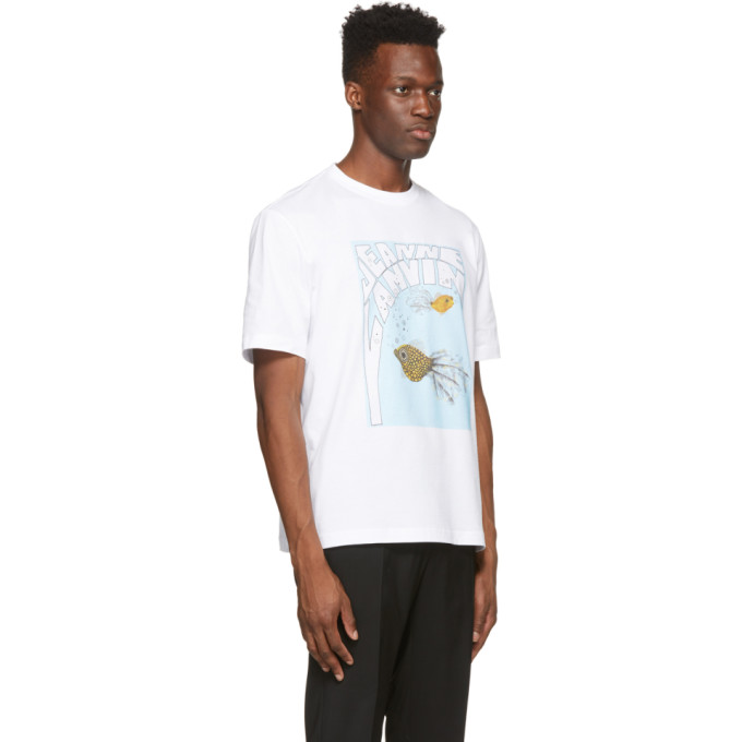 LANVIN WHITE 'JEANNE LANVIN' T-SHIRT