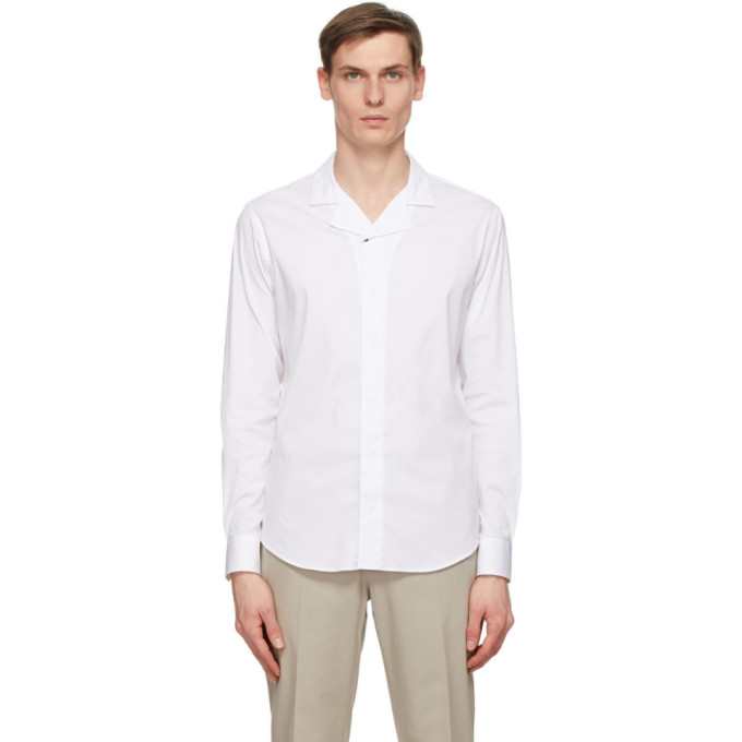 Giorgio Armani White Poplin Shirt