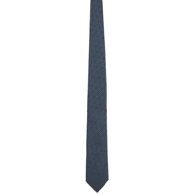 Ermenegildo Zegna Blue Silk Elegant Tie