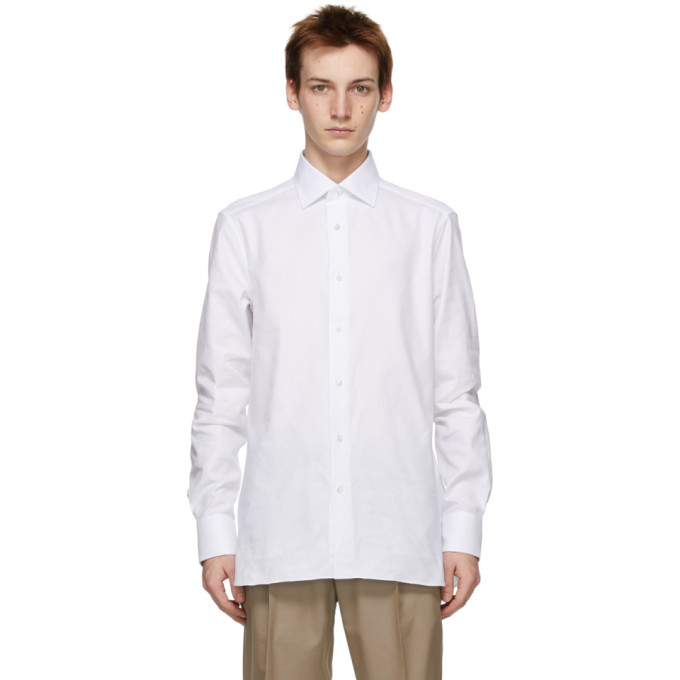 Ermenegildo Zegna White Tailored Shirt