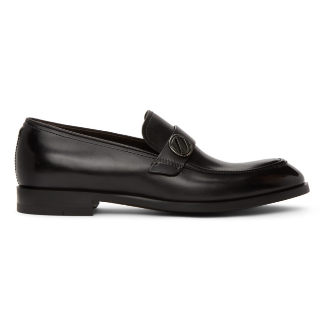 Ermenegildo Zegna Black Sienna Flex Loafers In Ner Black