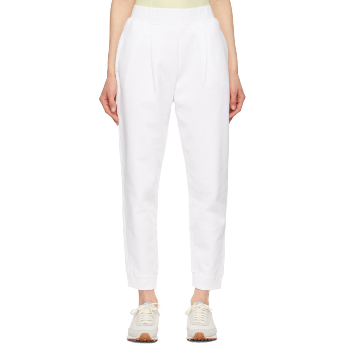 MAX MARA WHITE BRIC LOUNGE PANTS