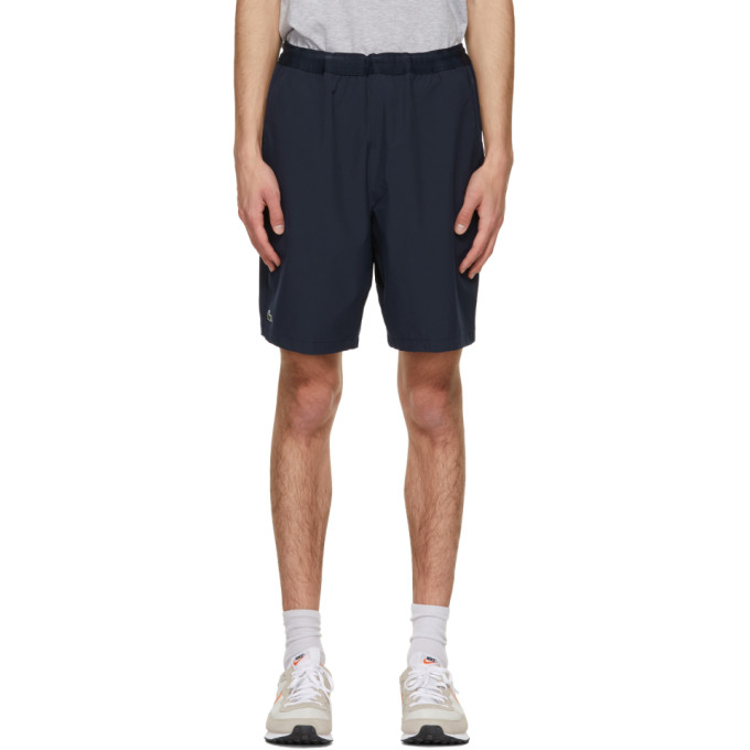 Lacoste Navy Sport Stretch Tennis Shorts