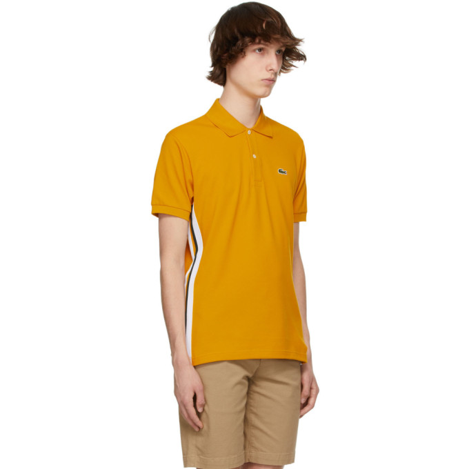 LACOSTE YELLOW RICKY REGAL EDITION L.12.12 POLO