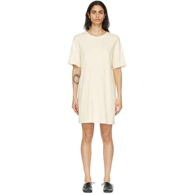 Raquel Allegra Beige T-Shirt Dress