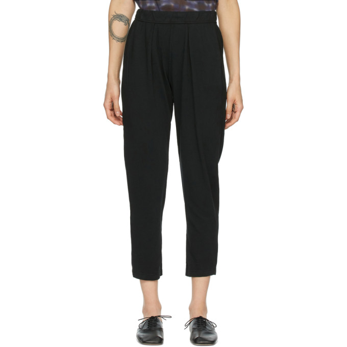 Raquel Allegra Black Easy Lounge Pants