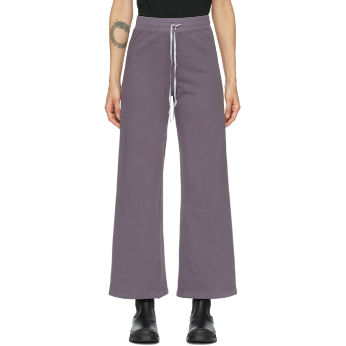 Raquel Allegra Purple Tracker Lounge Pants