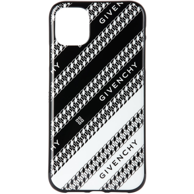 Givenchy Black and White Chain iPhone 11 Case