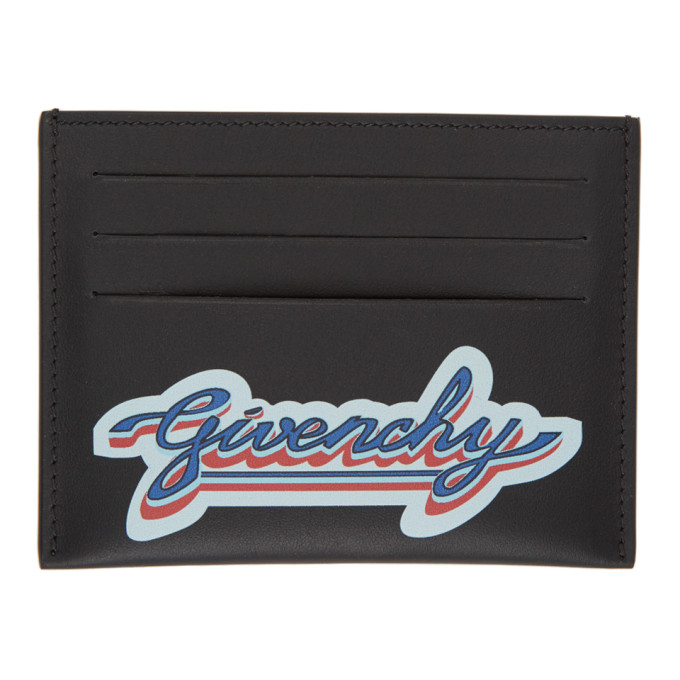 Givenchy Black Logo Card Holder