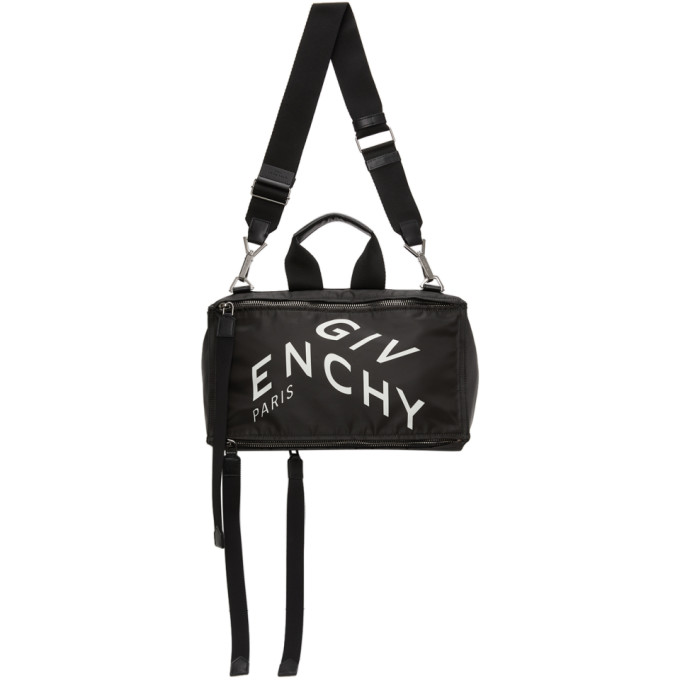 Givenchy Black Pandora Refracted Logo Bag