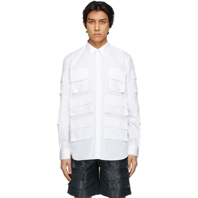 Givenchy White Multipocket Shirt