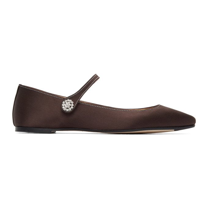 Repetto Brown Paolo Mary Jane Ballerina Flats In 1334 Ristre