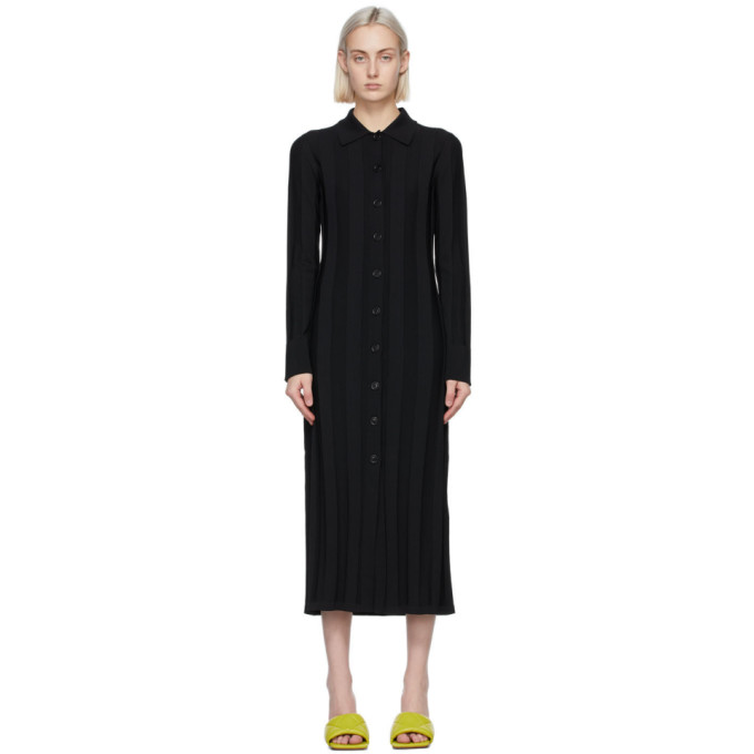 Sportmax Black Sial Mid-Length Dress