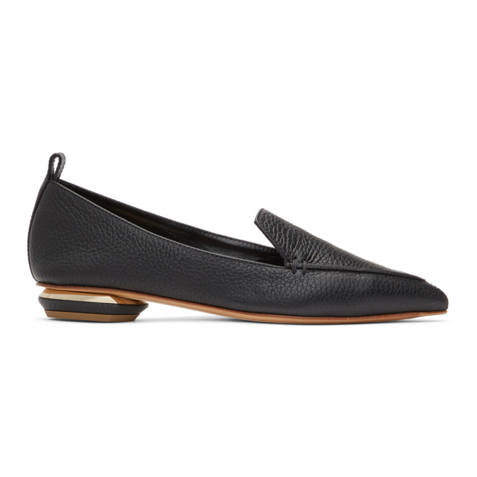 Nicholas Kirkwood Black Beya Loafers