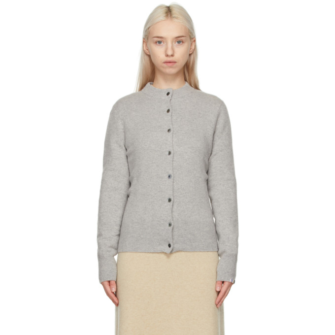 extreme cashmere Grey N°99 Little Cardigan