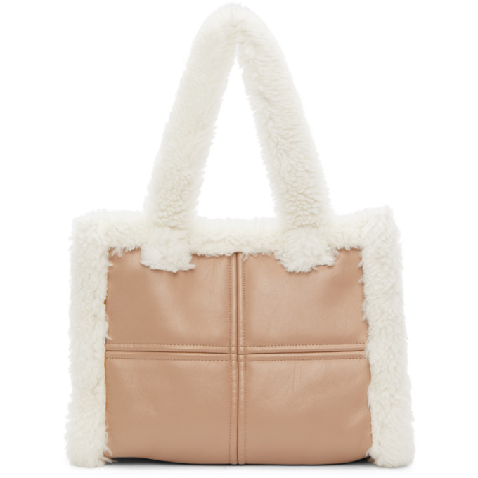 Stand Studio Beige Mini Liz Tote