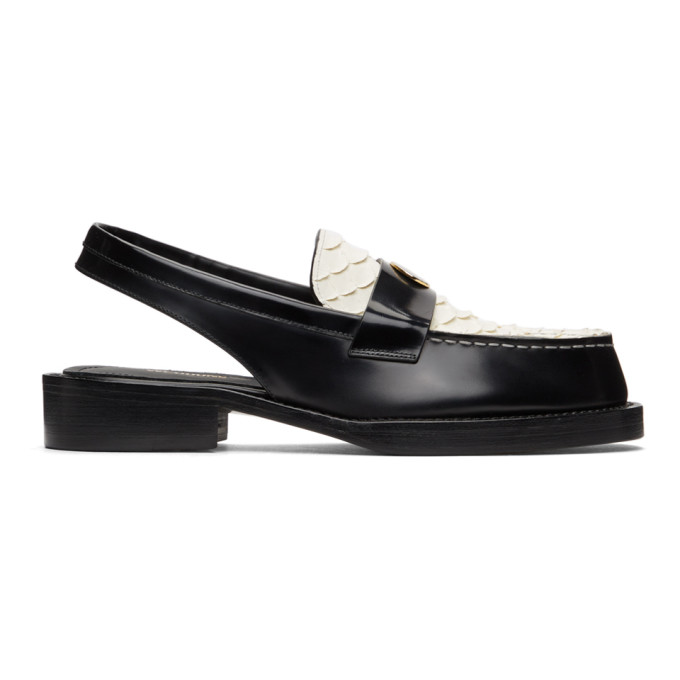 White slingback loafers clearance
