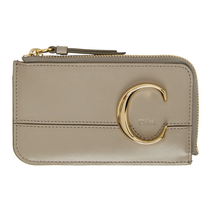 Chloe Grey Chloe C Card Holder