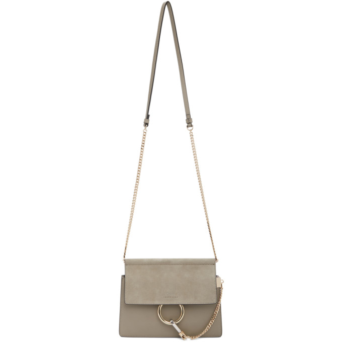 Chloe Grey Mini Faye Bag