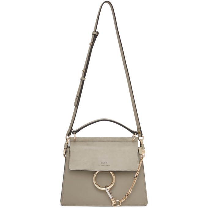 Chloe Grey Faye Bag