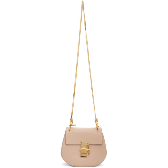 Chloe Pink Mini Drew Bag