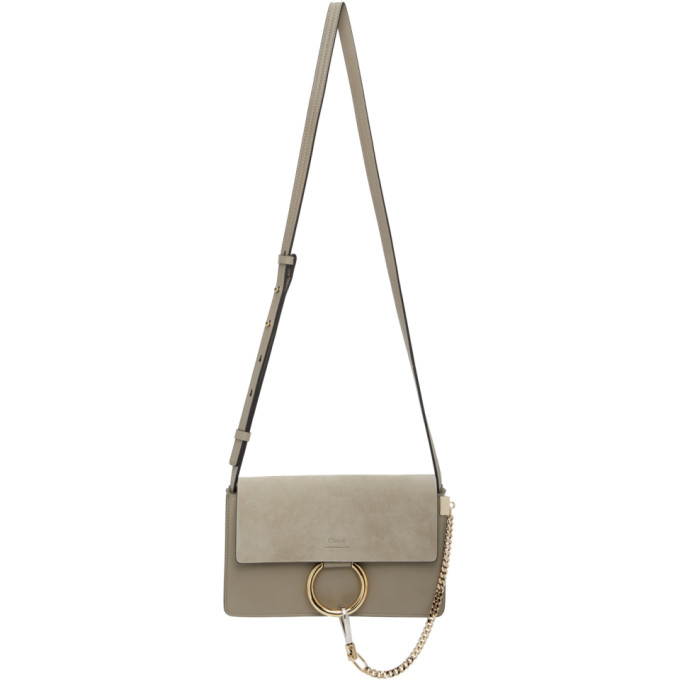 Chloe Taupe Small Faye Bag