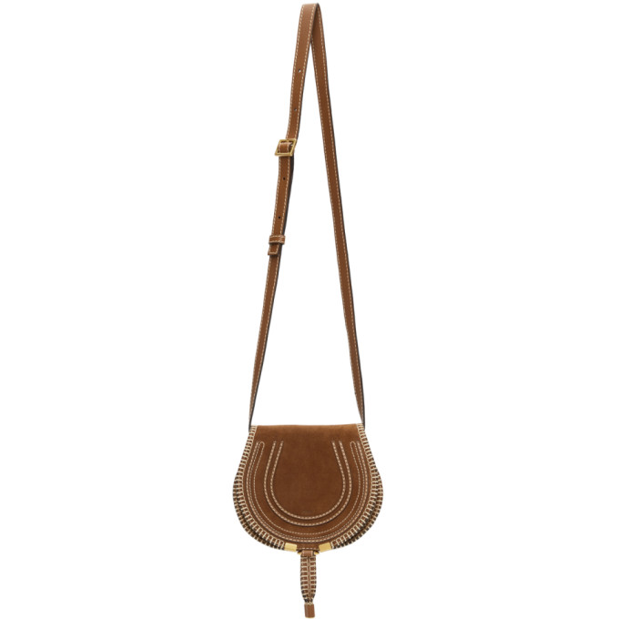 Chloe Tan Mini Whipstitch Marcie Bag