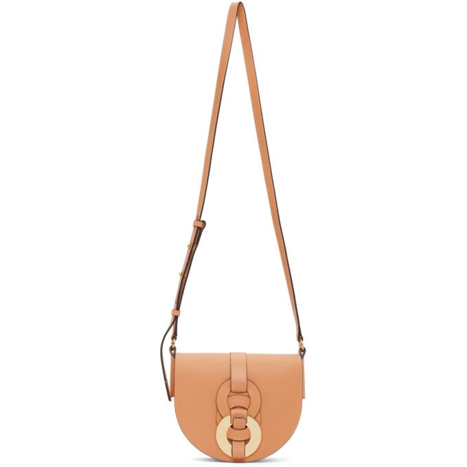 Chloe Orange Small Darryl Saddle Bag