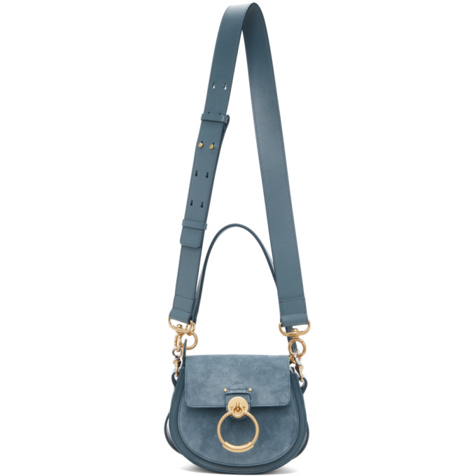 Chloe Blue Small Tess Bag