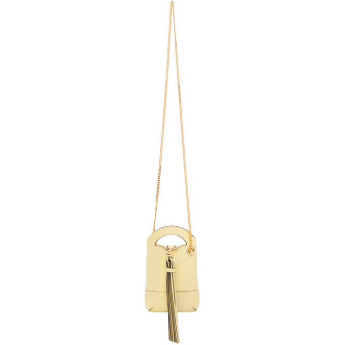 Chloe Yellow Small Walden Bag