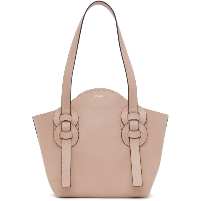 CHLOÉ PINK SMALL DARRYL TOTE