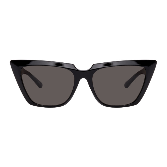 Balenciaga Black Tip Cat-Eye Sunglasses