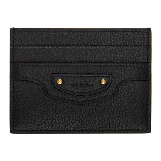 Balenciaga Black Neo Classic Card Holder