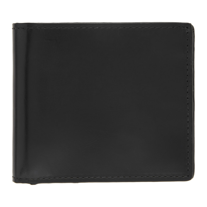 Officine Creative Black Bifold Boudin 1 Wallet