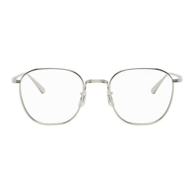 The Row Silver Oliver Peoples Edition Board Meeting 2 Glasses In 50361w Silv