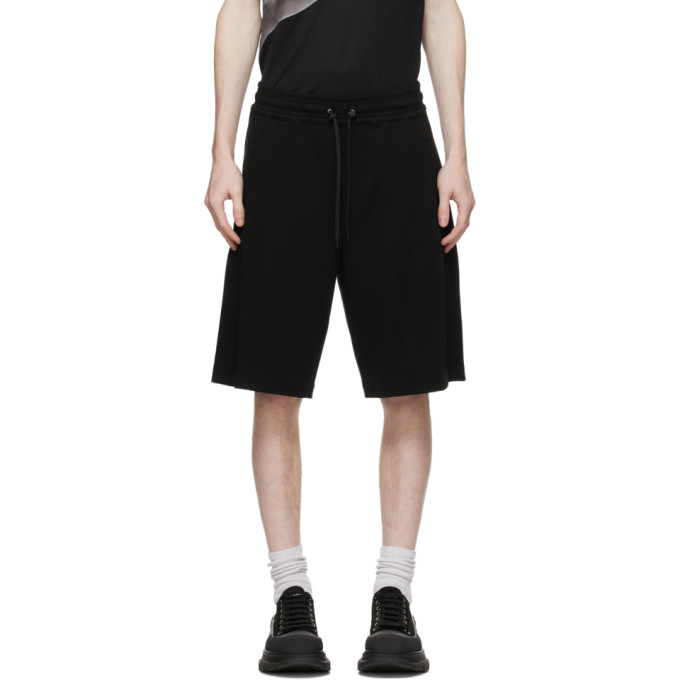 Neil Barrett Black Oversized Workwear Shorts