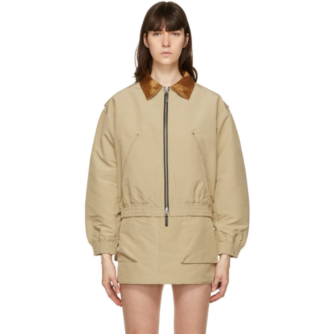 Andersson Bell Beige Contrast Mica Jacket