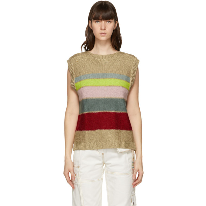 Andersson Bell Multicolor Boat Neck London Sweater