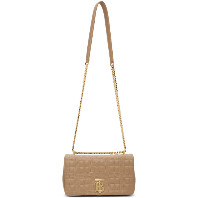 BURBERRY BEIGE SMALL LOLA BAG