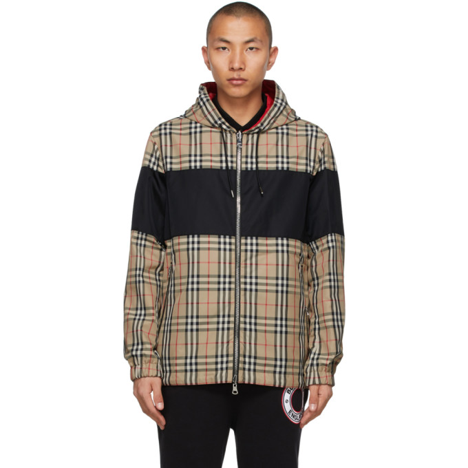 Burberry Vintage Check Hooded Jacket