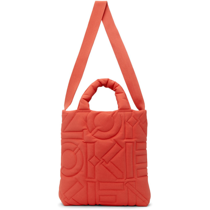 Kenzo Red Quilted Arctik Tote