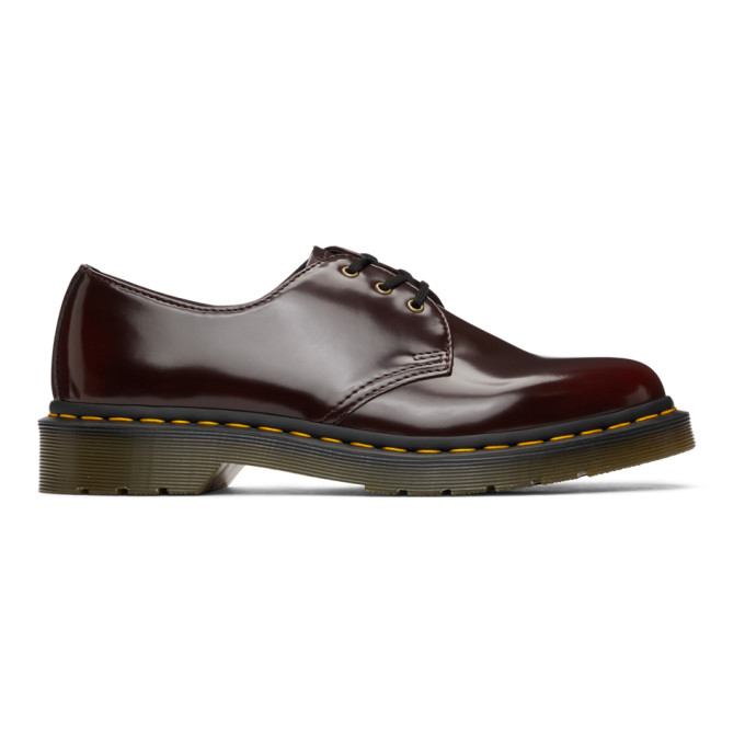 Dr. Martens Burgundy Vegan 1461 Derbys