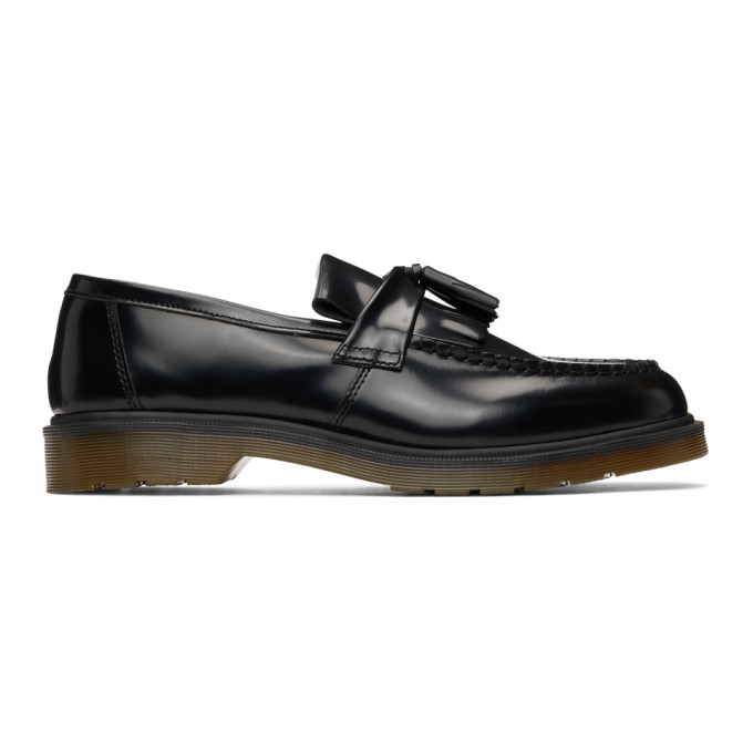 Dr. Martens Black Adrian Tassel Loafers